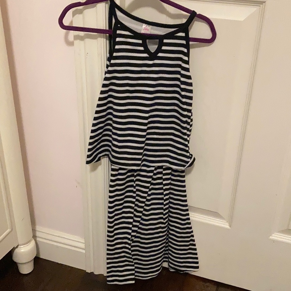 Justice striped dress